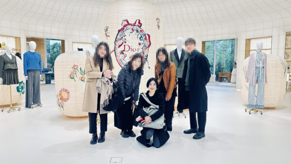 代官山の「Dior Bamboo Pavilion」にBUYMA物販スクール生と訪問しました